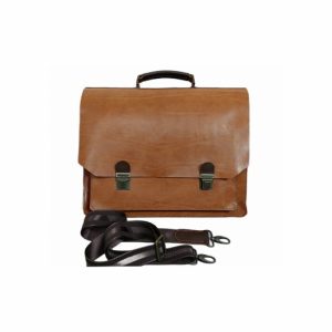 Кожаный мужской портфель ручной работы "Цезарь"