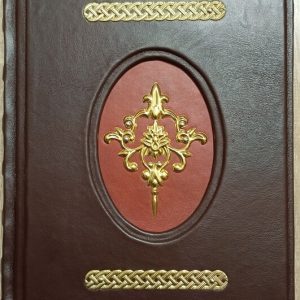 Кожаная подарочная книга от мастерской LIKOR "Великие полководцы"