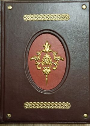 Кожаная подарочная книга от мастерской LIKOR "Великие полководцы"