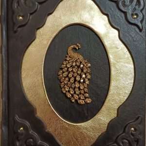 Кожаная книга ручной работы "Русские сказки" от LIKOR