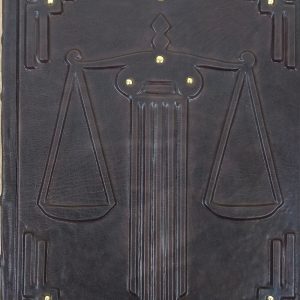 "История русской адвокатуры" - книга в кожаном переплете ручной работы