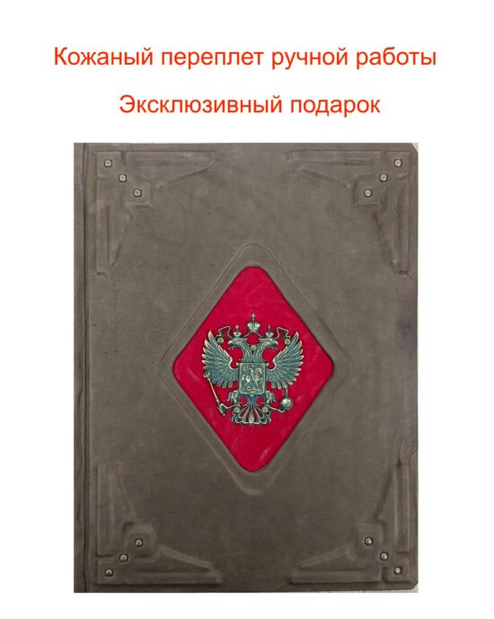 История России с древнейших времен в кожаном переплете — изображение 4