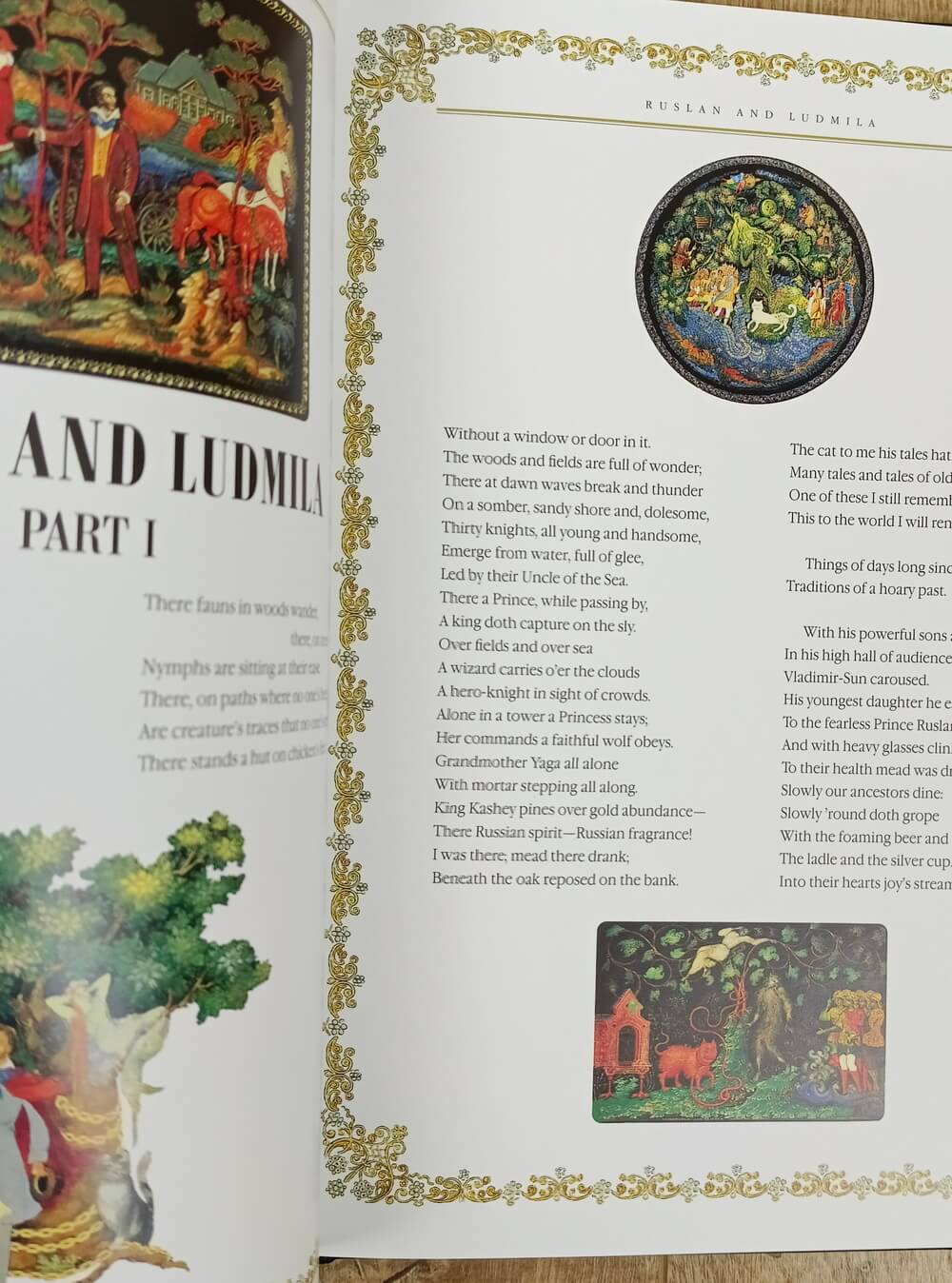 Сказки Пушкина в коже на английском языке — изображение 9