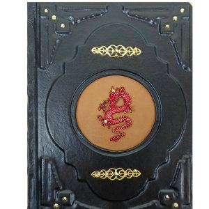 Подарочная книга в коже "Японские легенды и сказания о призраках и чудесах" Душа Японии.