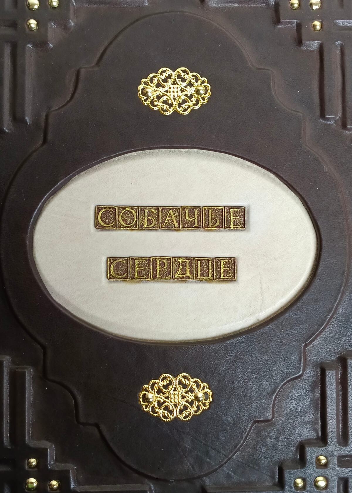 Книга в кожаном переплете "Собачье сердце" — изображение 3