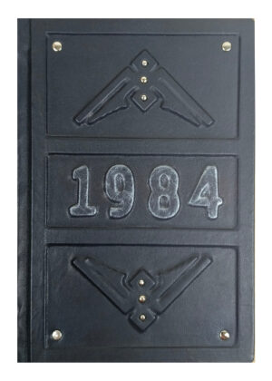 Подарочная книга Дж. Оруэлл "1984" в кожаном переплете (английский язык)