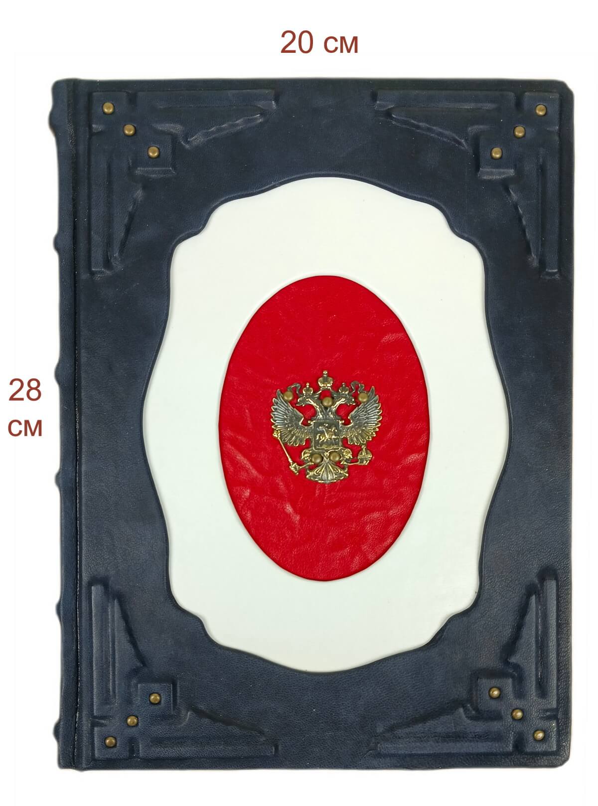 Подарочная книга "Россия" (Russia) в кожаном переплете на английском языке — изображение 6