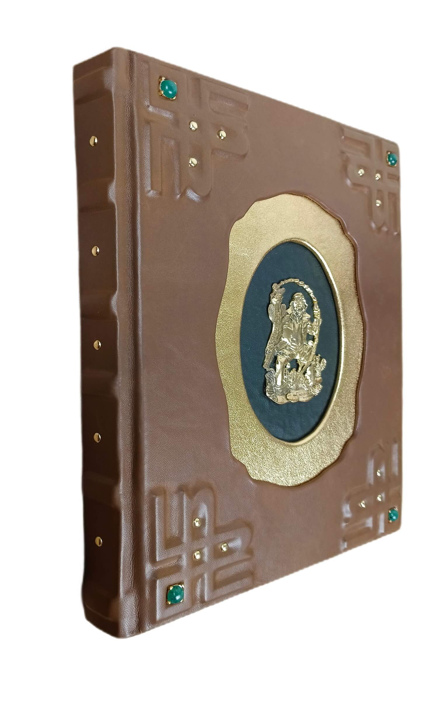 Подарочная книга в кожаном переплете "Русская рыбалка" — изображение 7