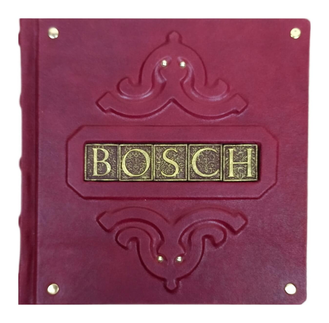 Альбом Bosch - подарочный альбом в кожаном переплете (английский, французский, немецкий).