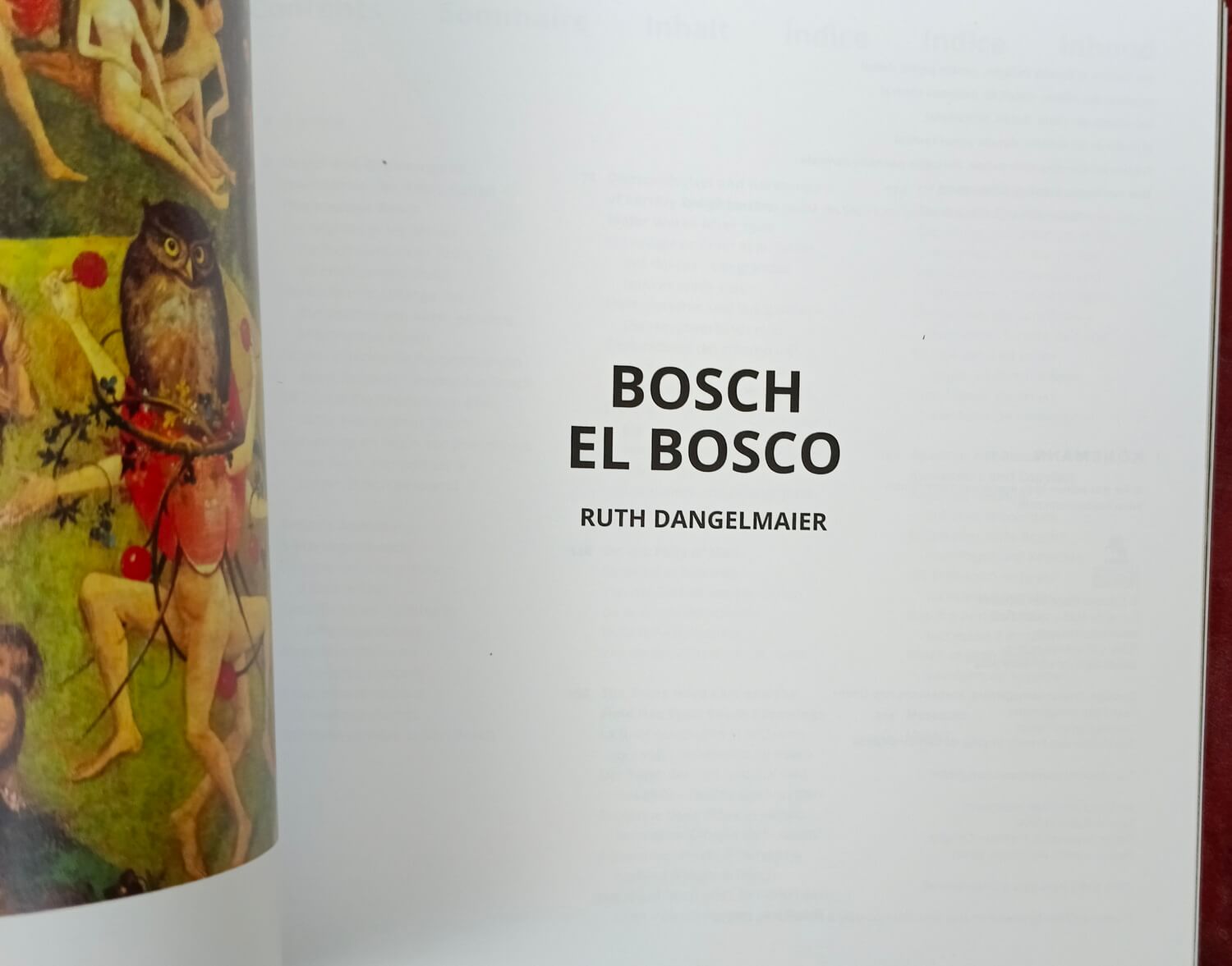 Bosch - подарочный альбом в кожаном переплете (компактный формат, английский, французский, немецкий) — изображение 7