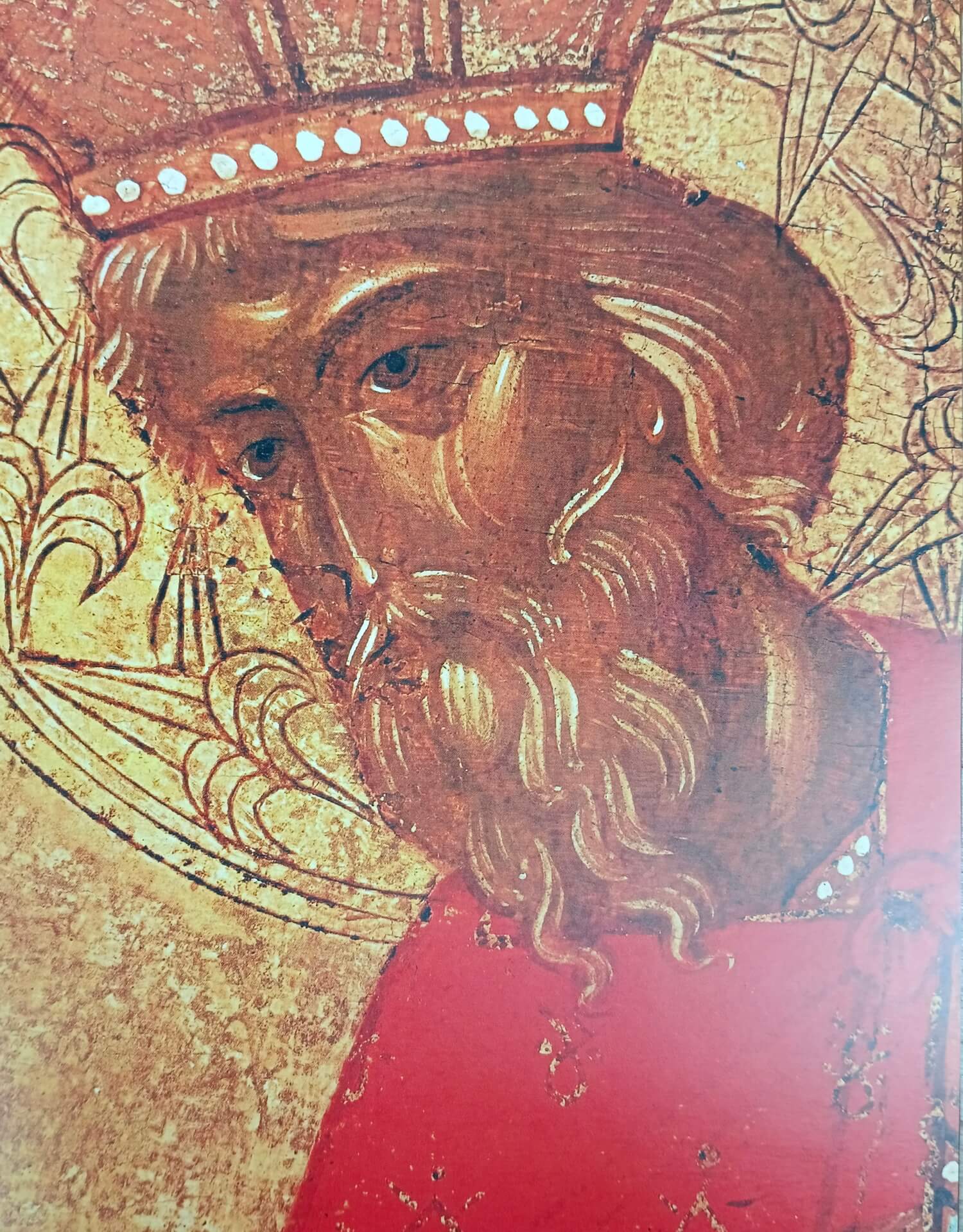 Книга "Русская живопись: от Рублева до Малевича" в кожаном переплете ручной работы — изображение 7